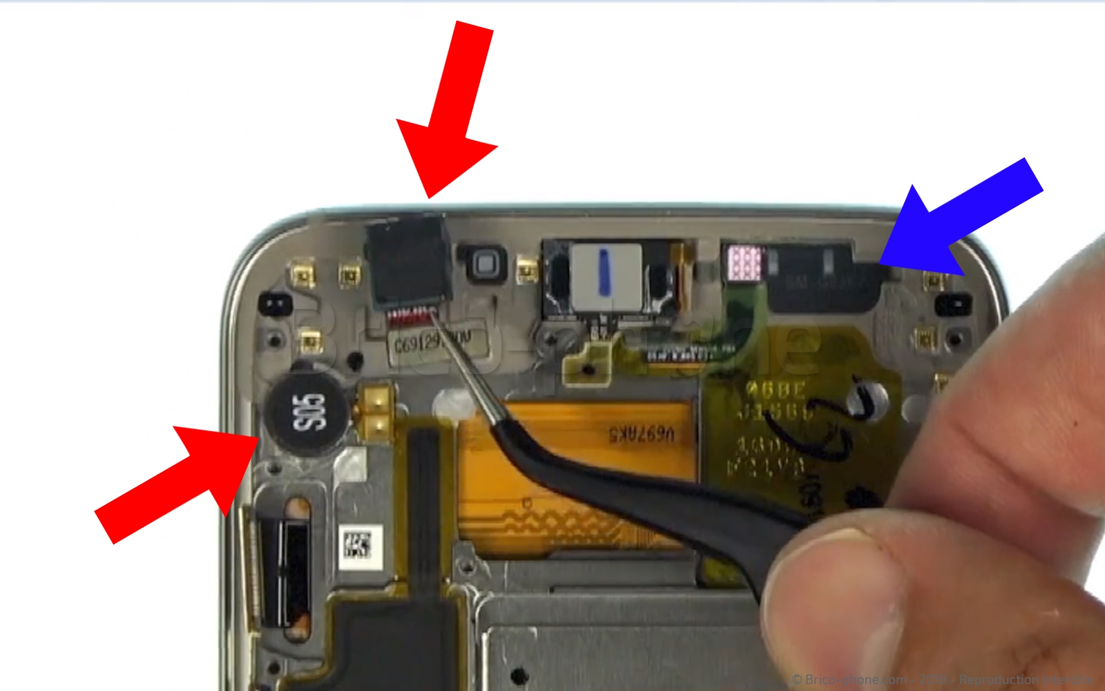 Changement d'écran (vitre+AMOLED) sur Galaxy S7 Edge photo 1